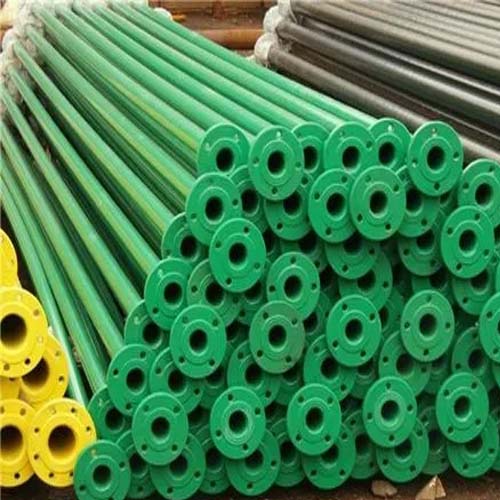 西藏涂塑钢管的施工